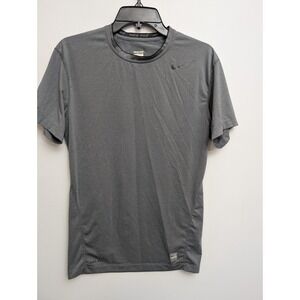 D2 Nike Pro Tight Shirt Mens XL Gray Performance Stretch Nike Fit Compression